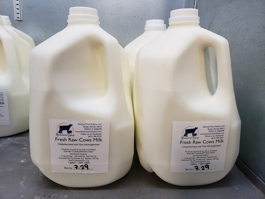 A2 Milk, Gallon Raw (For Pet Consumption)
