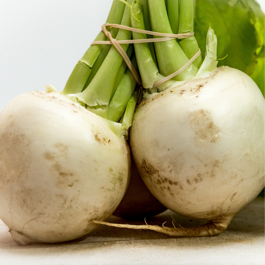Turnips, Loose (no tops) - Organically Grown